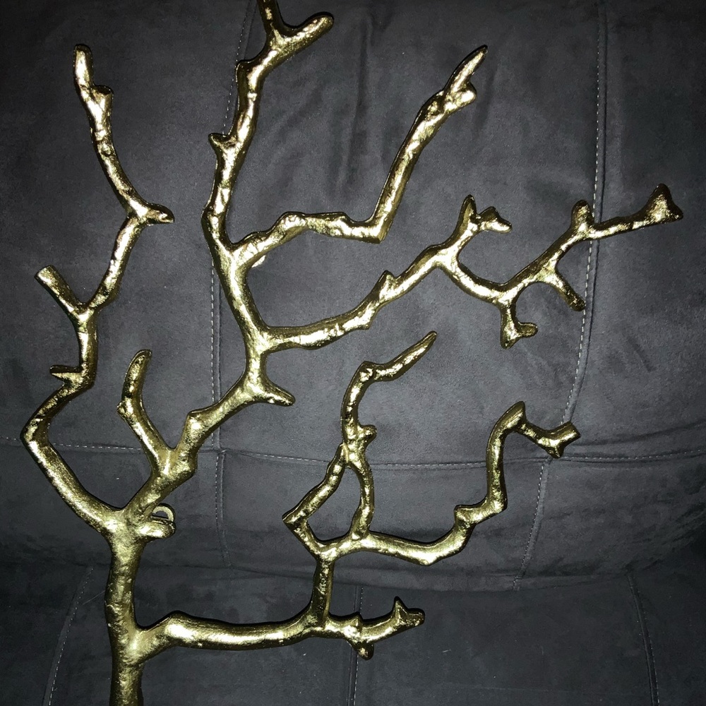 Gold Plated Tree Branch Decor